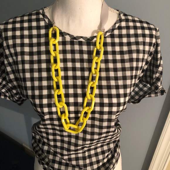 JCrew plastic link necklace - Picture 1 of 2